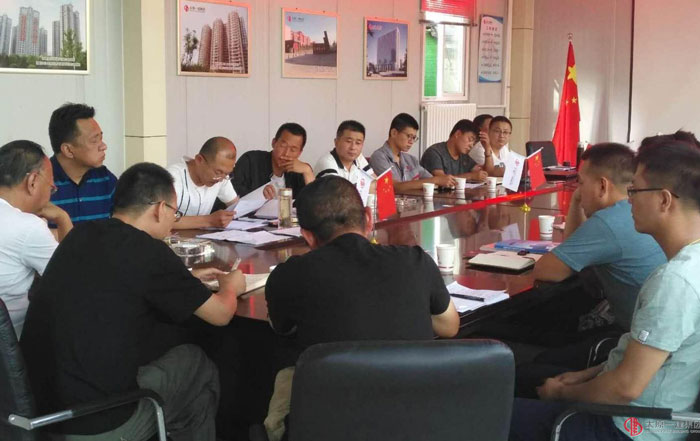 龍城建設(shè)集團(tuán)黨支部開展