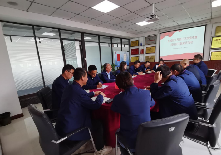 龍城黨支部開展第三次黨史專題學(xué)習(xí)暨四月主題黨日活動